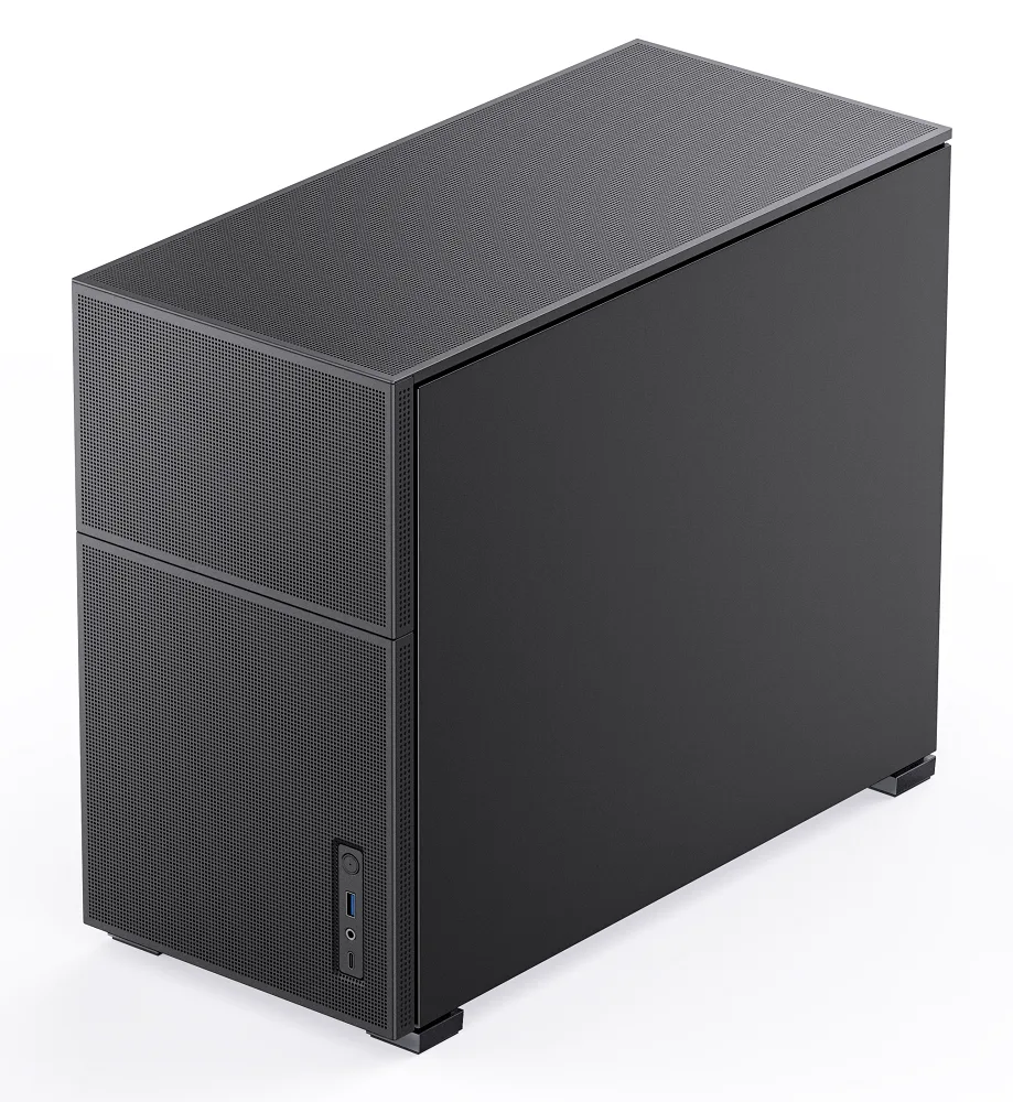 Jonsbo D31 Mesh Micro-ATX PC Case – Black, Tempered Glass 4