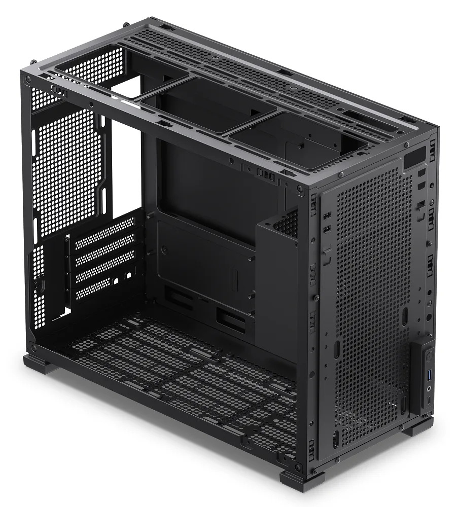 Jonsbo D31 Mesh Micro-ATX PC Case – Black, Tempered Glass 9