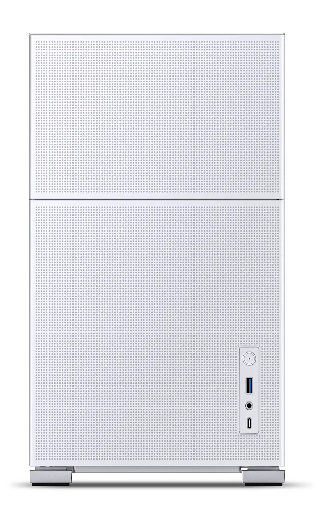 Jonsbo D31 Mesh Micro-ATX PC Case – White, Tempered Glass 14