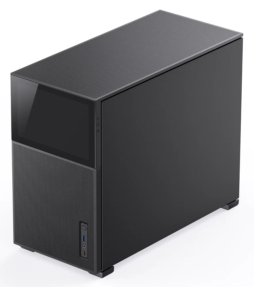 Jonsbo D31 Mesh Screen Micro-ATX PC Case – Black, Tempered Glass 4