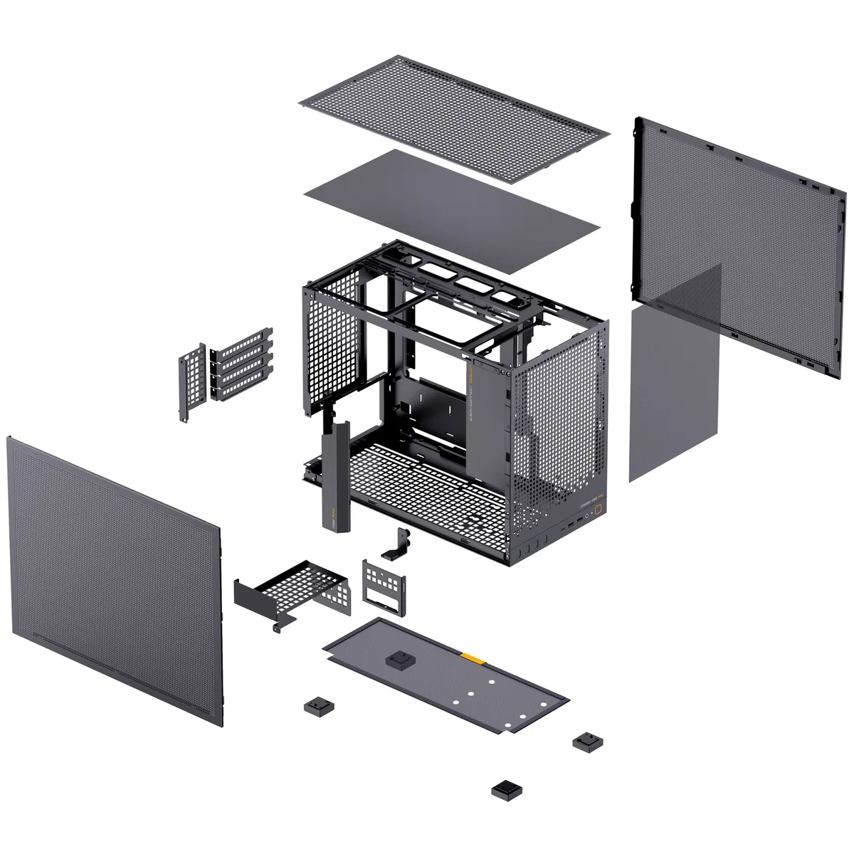 Jonsbo D32 PRO Mesh mATX Mini Case - Black 13