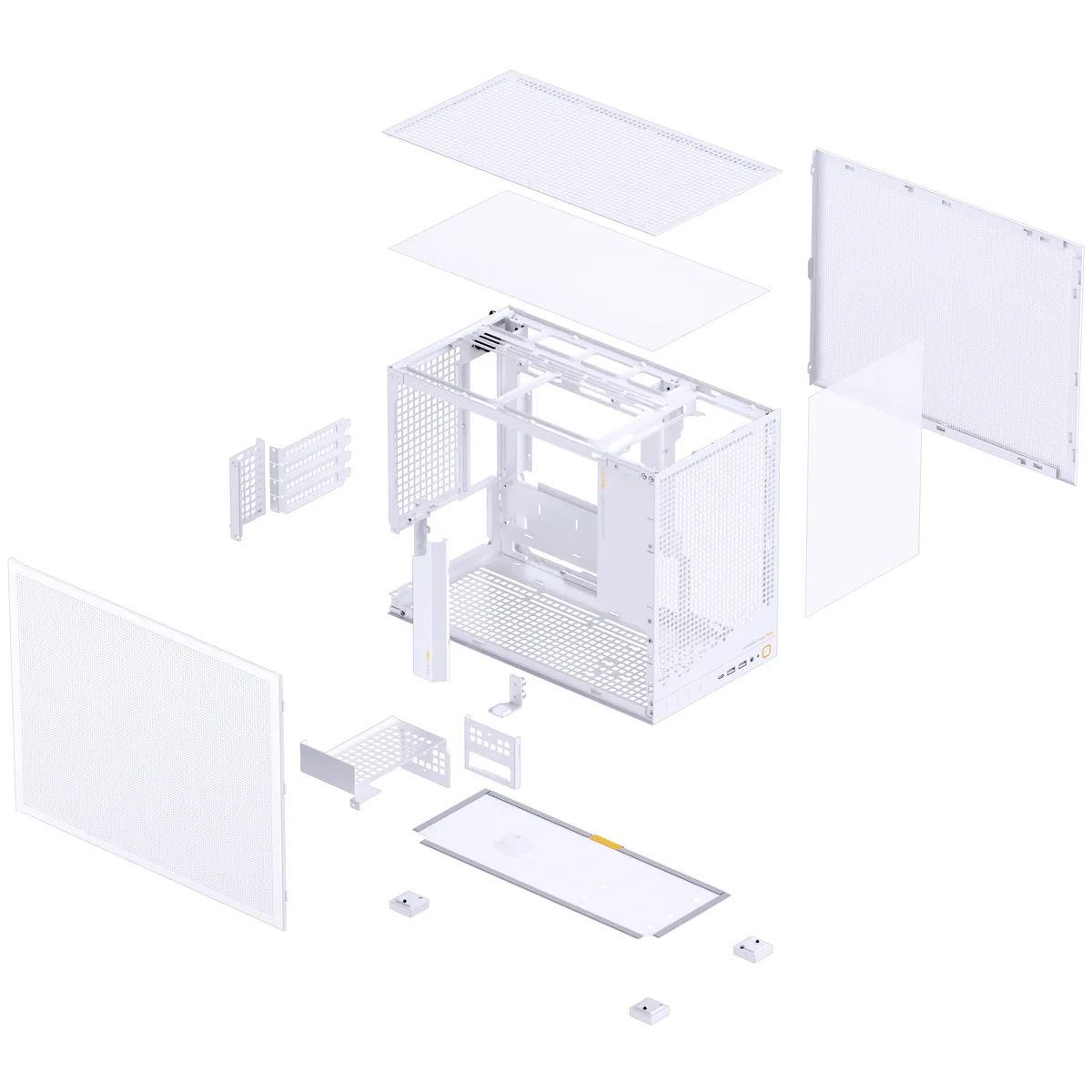 Jonsbo D32 PRO Mesh mATX, Mini Case - White 13