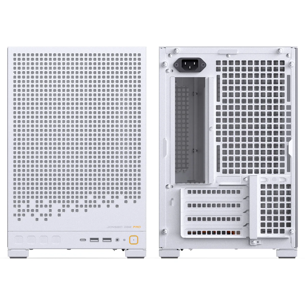 Jonsbo D32 PRO Mesh mATX, Mini Case - White 14