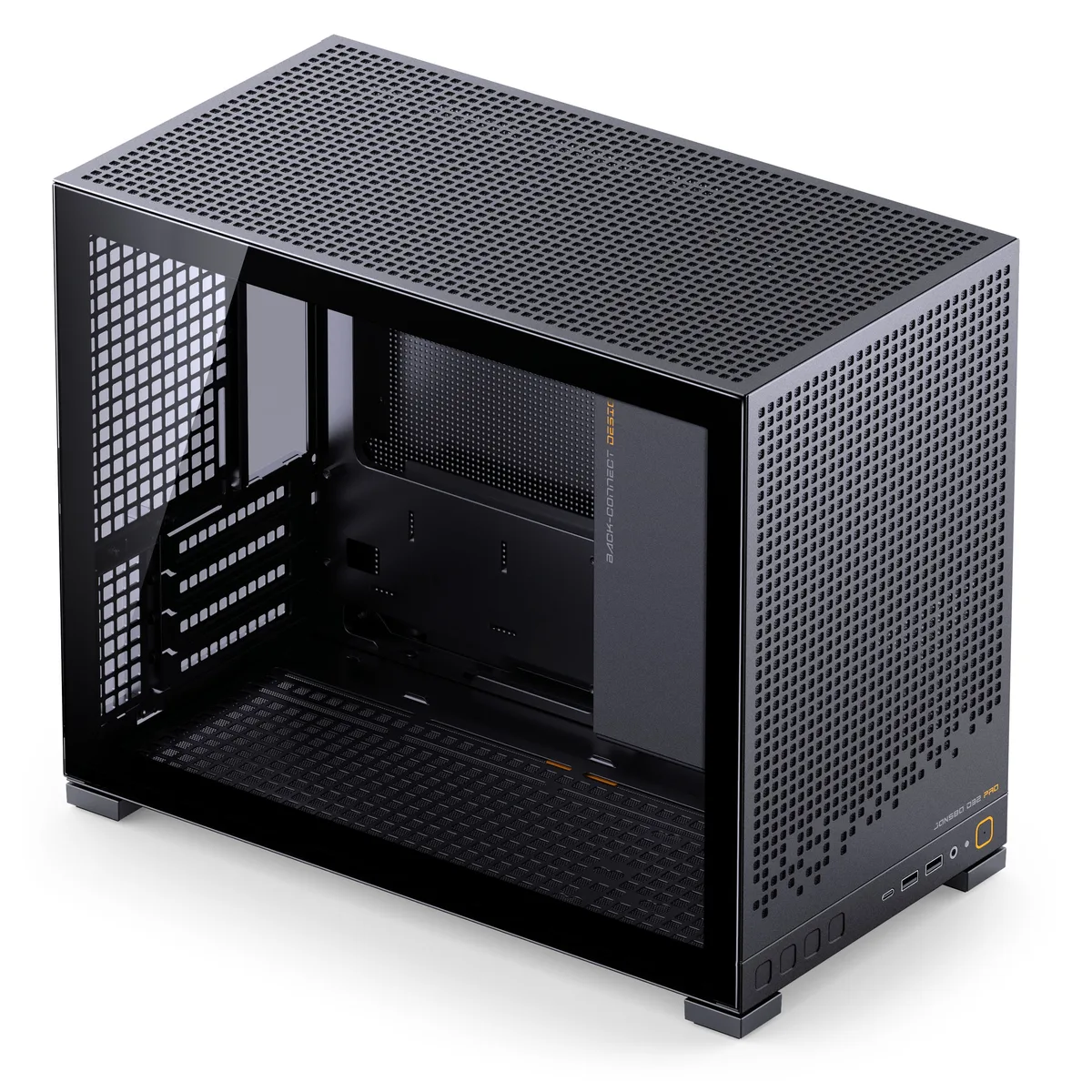 Jonsbo D32 PRO Tempered Glass mATX, Mini Case - Black 2