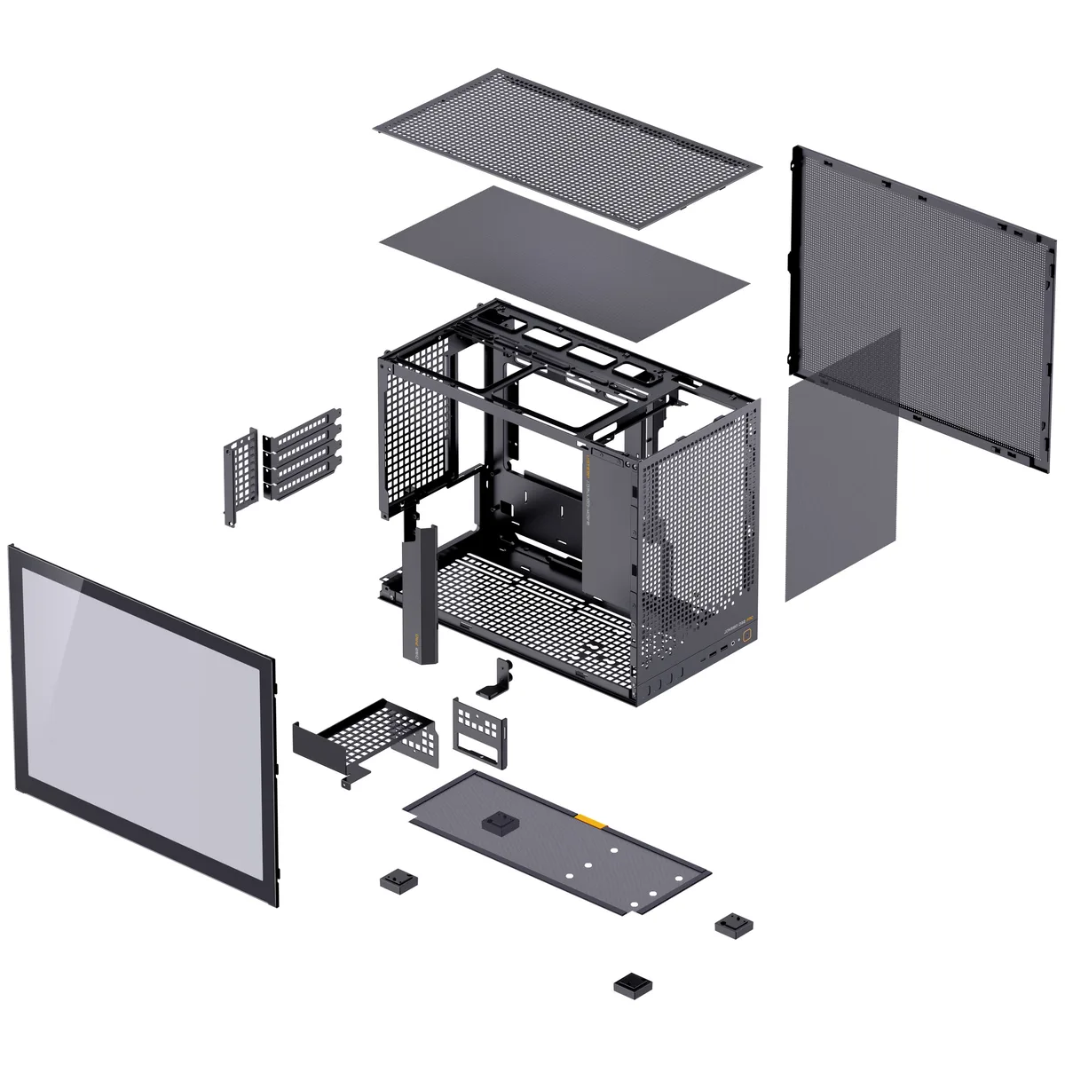 Jonsbo D32 PRO Tempered Glass mATX, Mini Case - Black 16