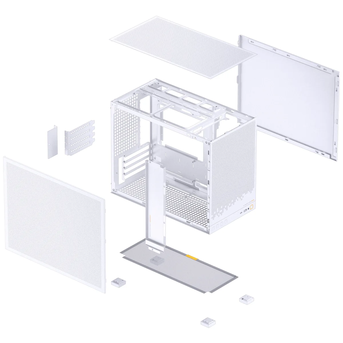 Jonsbo D32 STD Mesh mATX, Mini Case - White 11