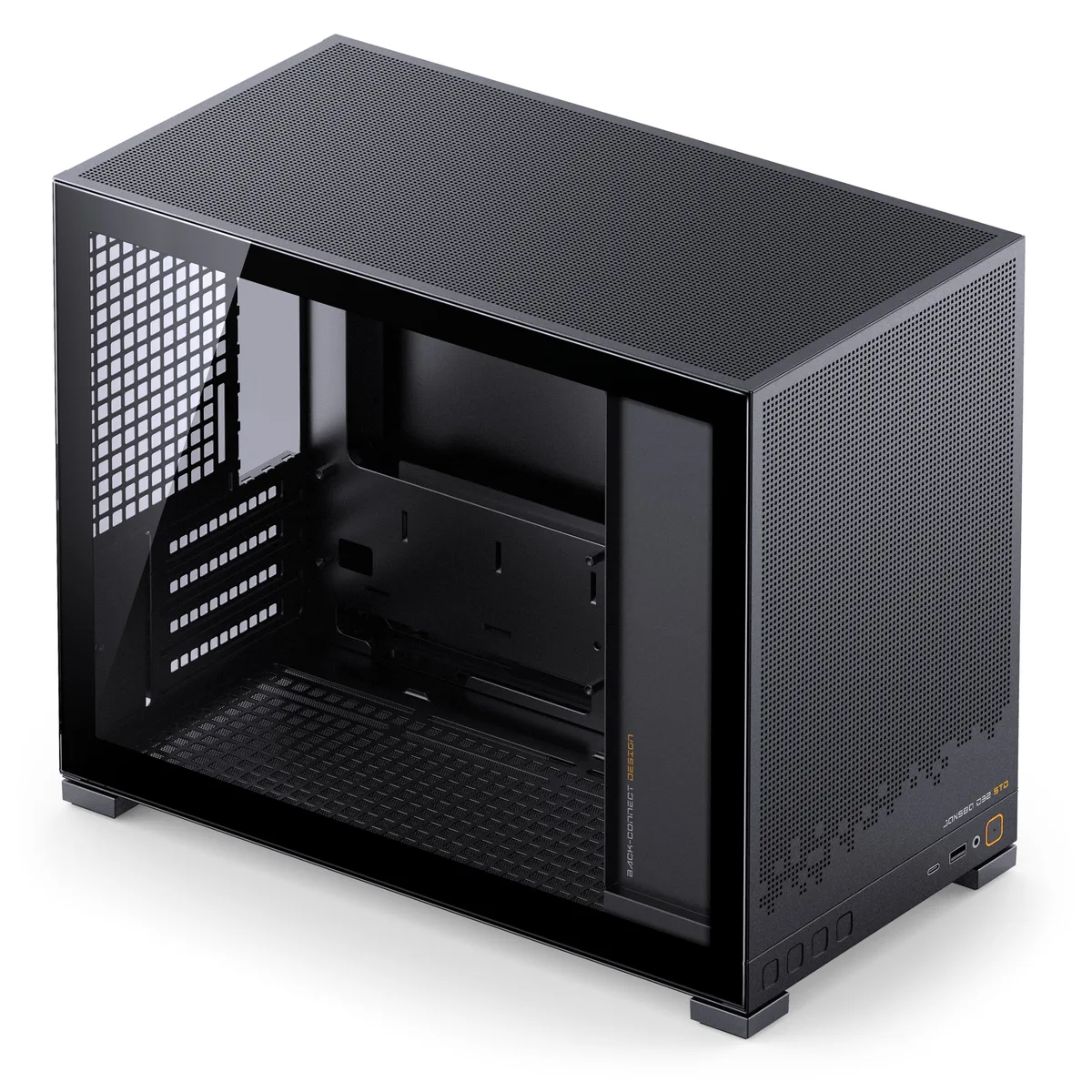 Jonsbo D32 STD Tempered Glass mATX, Mini Case - Black 2