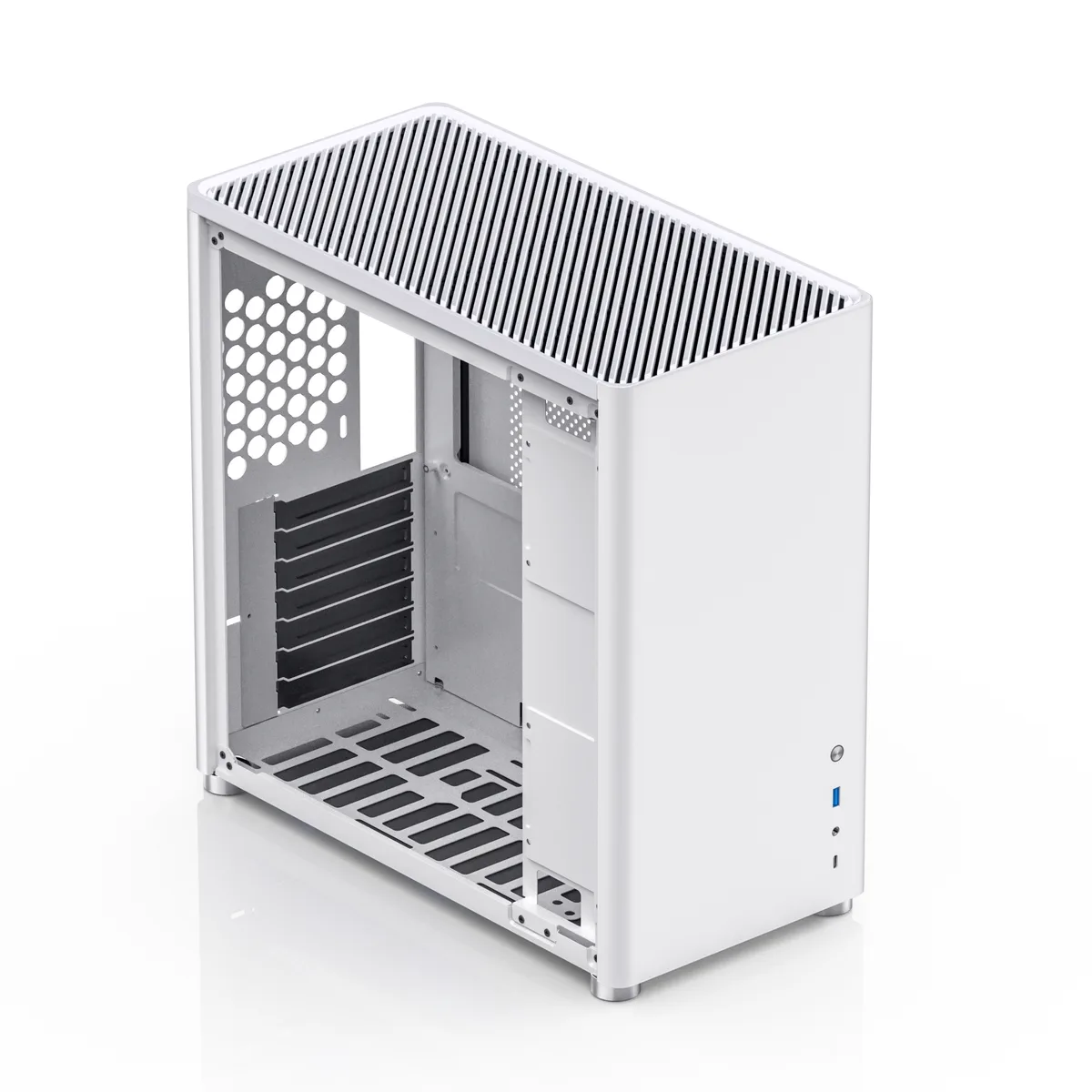 Jonsbo D40 ATX PC Case – White 2