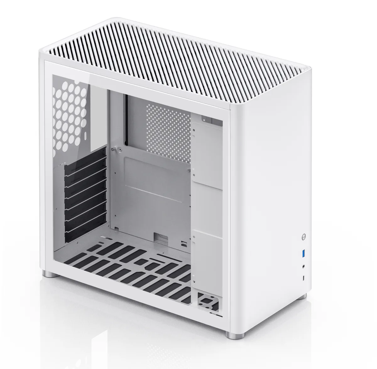 Jonsbo D40 ATX PC Case – White 4