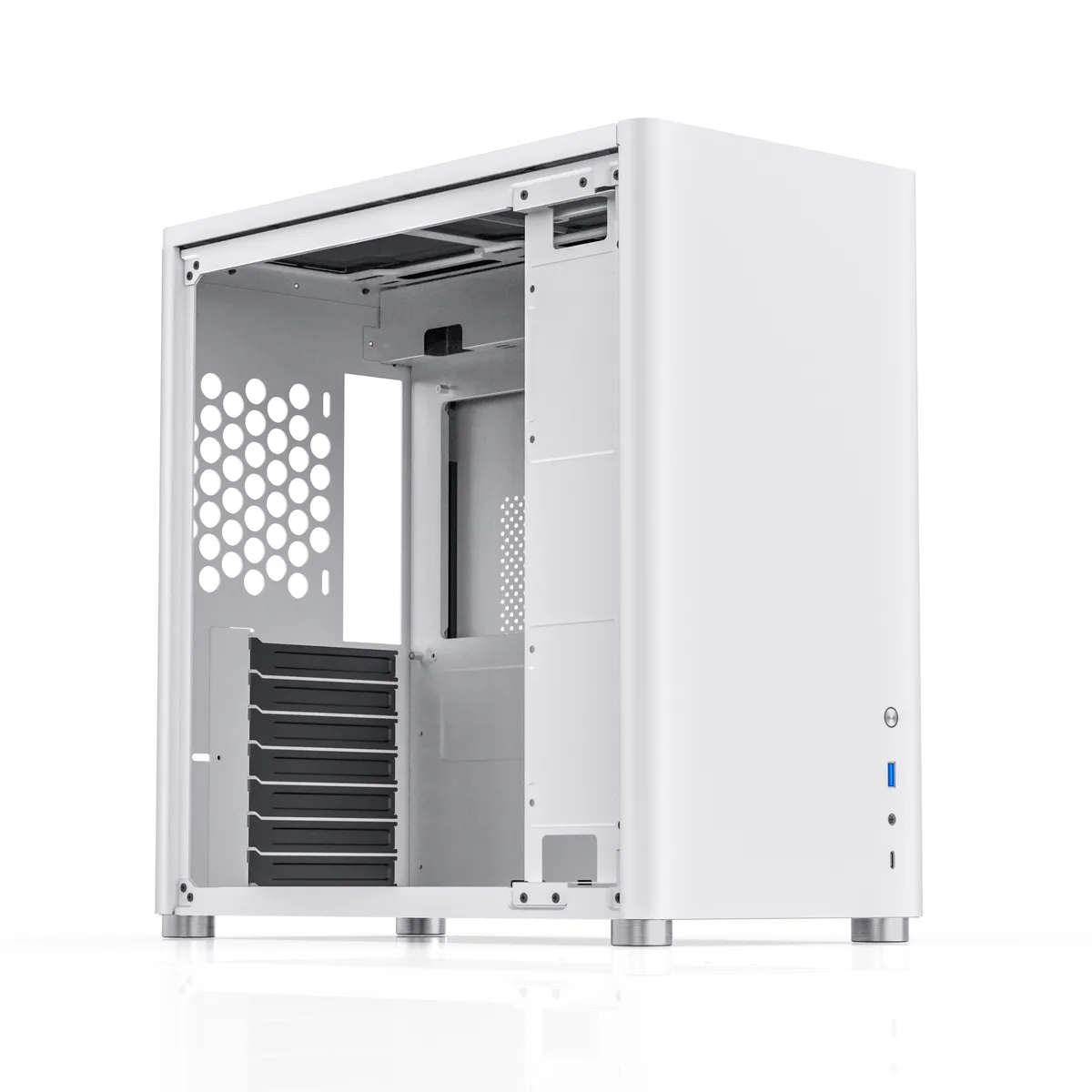 Jonsbo D40 ATX PC Case – White 5