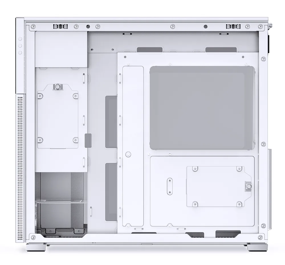 Jonsbo D41 Mesh Screen ATX PC Case – White, Tempered Glass 8