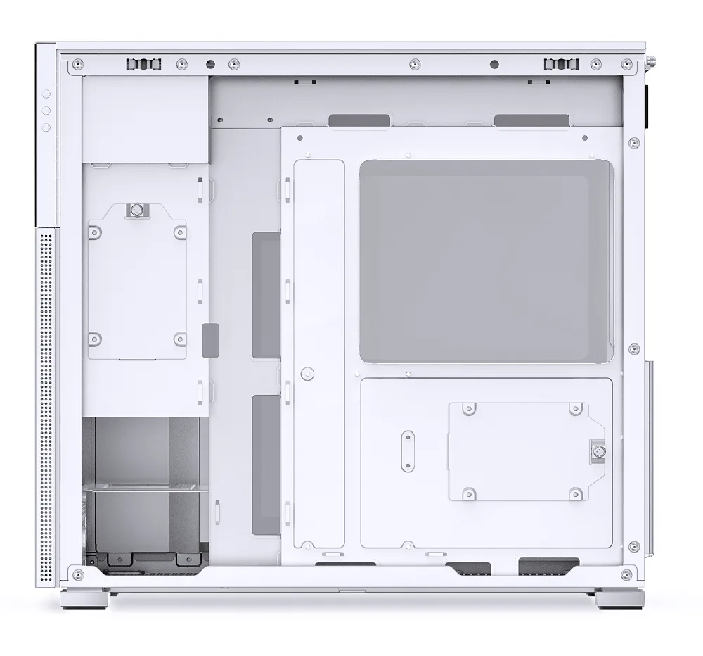 Jonsbo D41 Standard Screen ATX PC Case – White, Tempered Glass 6