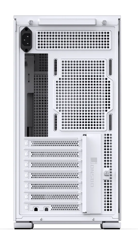 Jonsbo D41 Standard Screen ATX PC Case – White, Tempered Glass 8