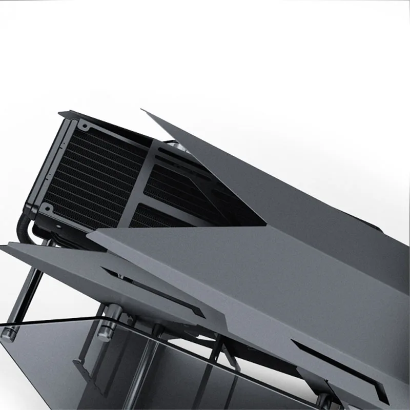 Jonsbo MOD-3 Mini Micro-ATX PC Showcase – White Tempered Glass 8