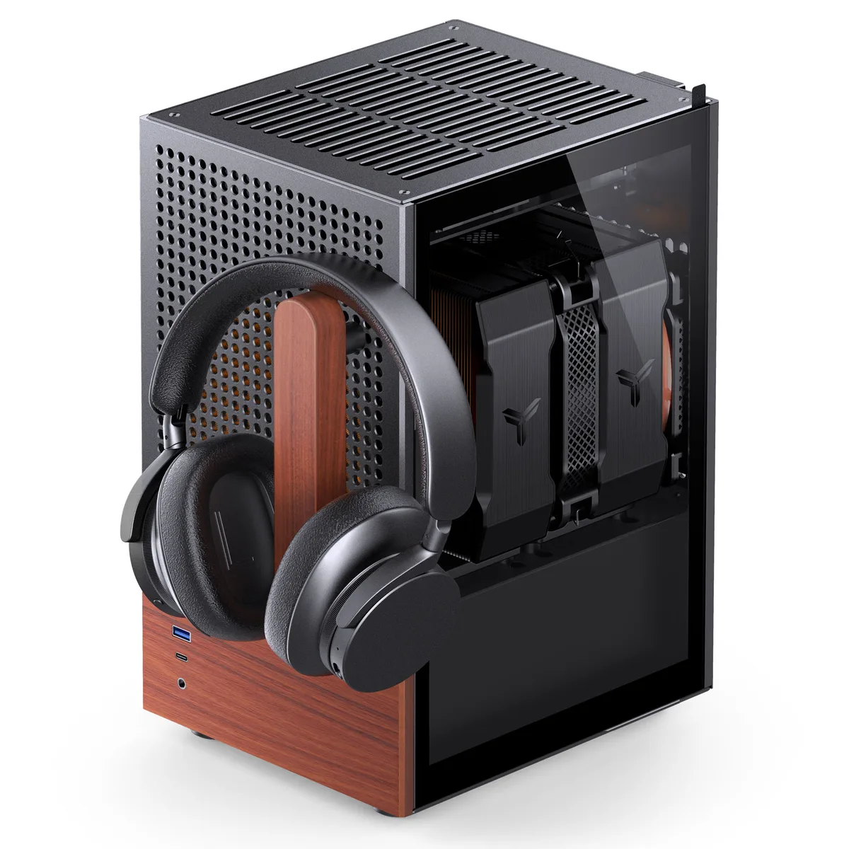 Jonsbo T6 Mini-ITX Case - Black 2