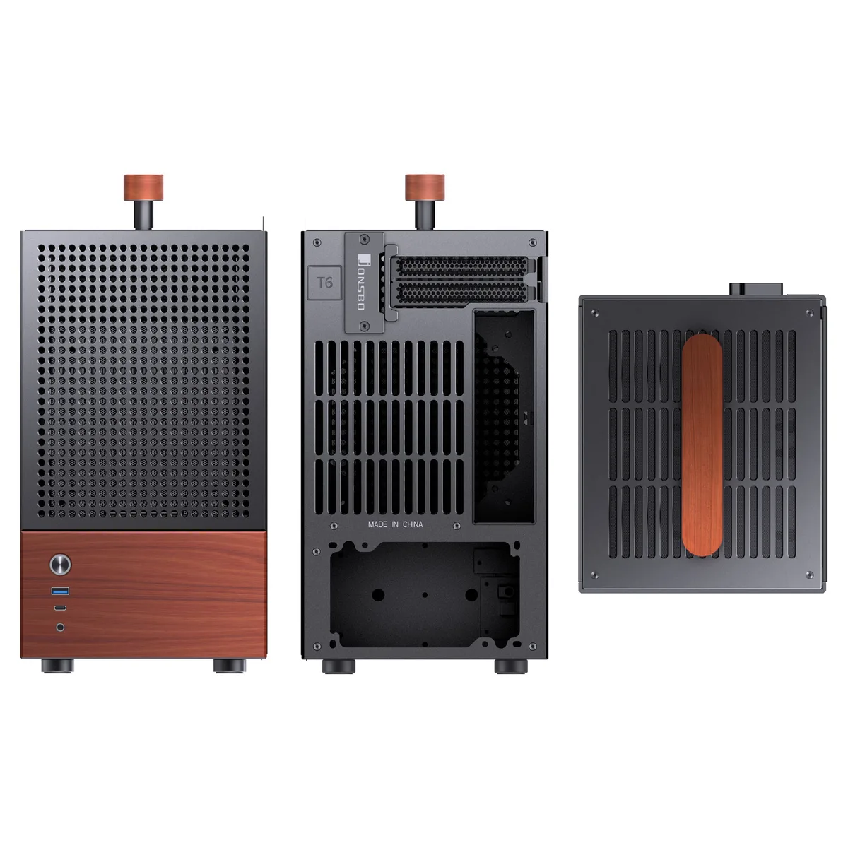 Jonsbo T6 Mini-ITX Case - Black 12