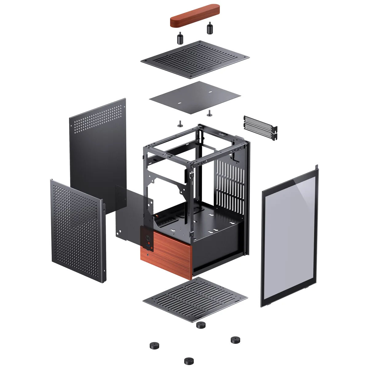Jonsbo T6 Mini-ITX Case - Black 13