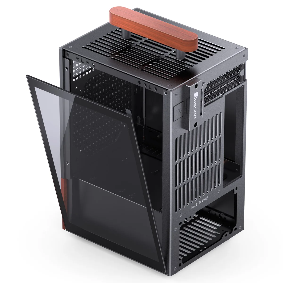 Jonsbo T6 Mini-ITX Case - Black 9