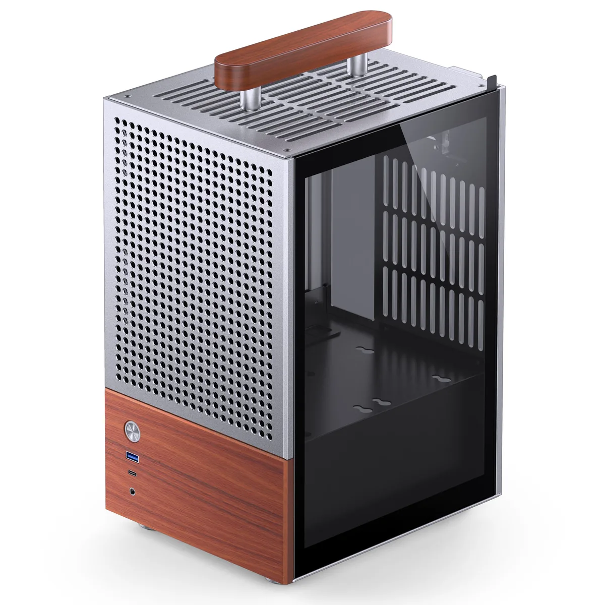 Jonsbo T6 Mini-ITX Case - Silver 3