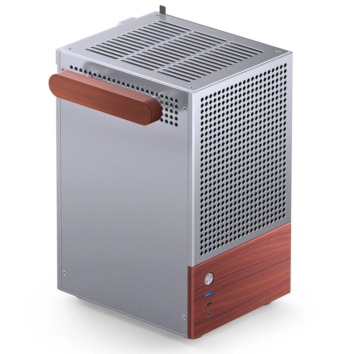 Jonsbo T6 Mini-ITX Case - Silver 7