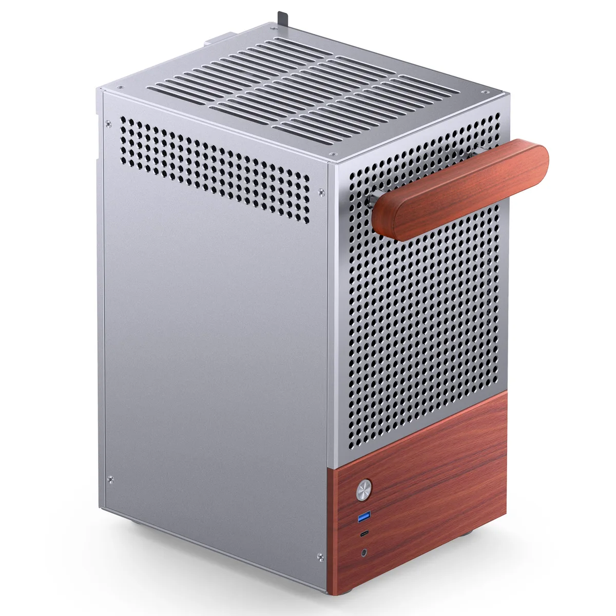Jonsbo T6 Mini-ITX Case - Silver 8