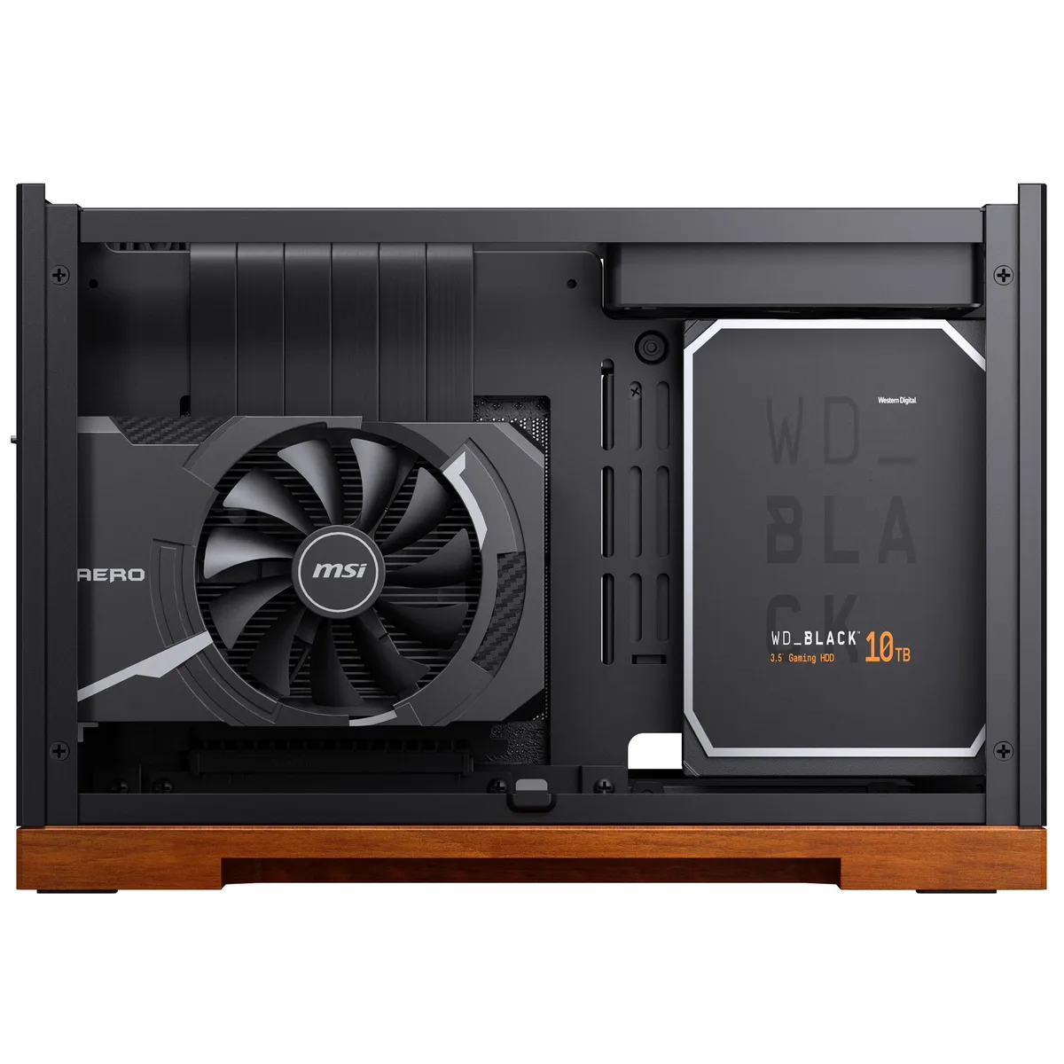 Jonsbo T9 Mini-ITX SFF Case - PCIe 5.0 - Black 20