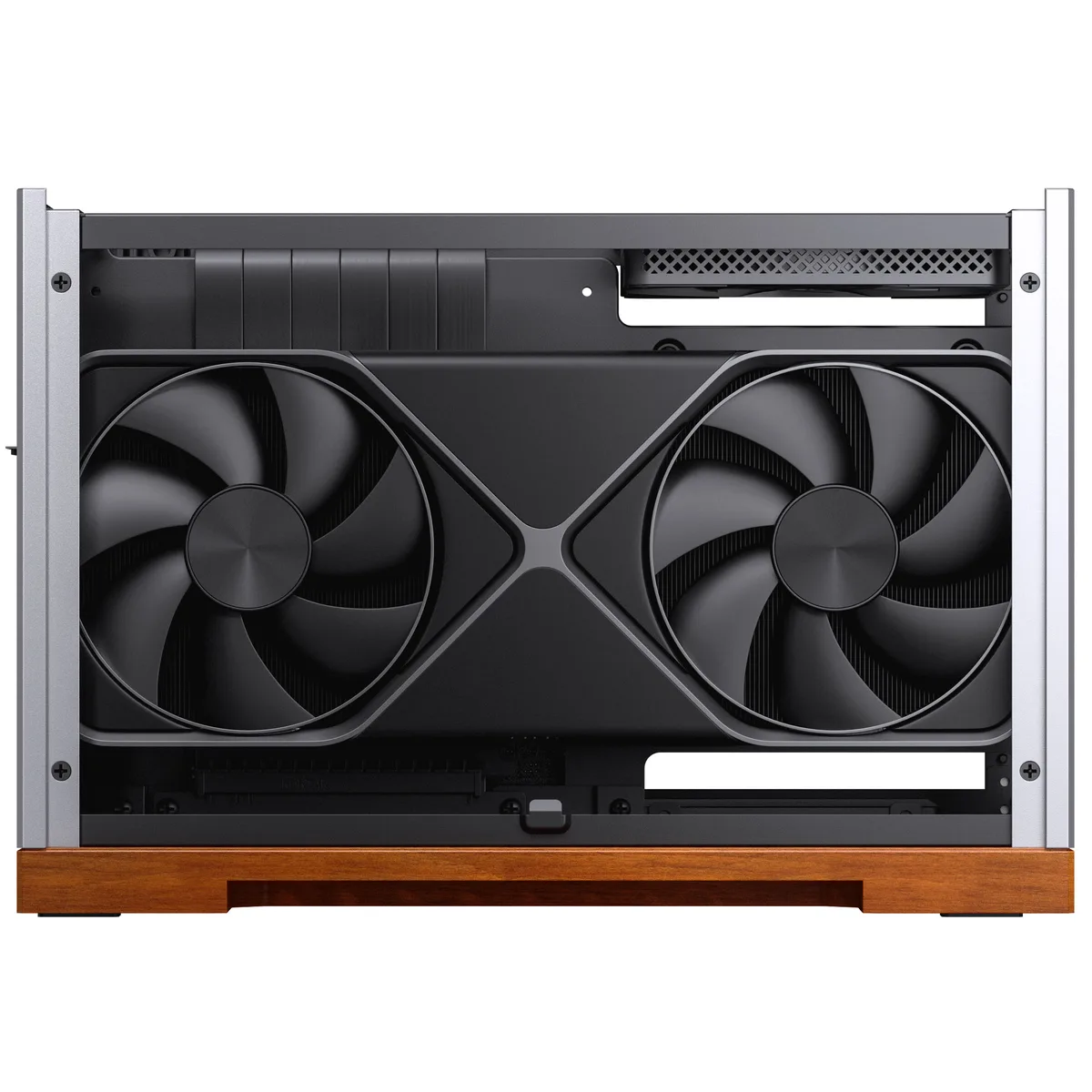 Jonsbo T9 Mini-ITX SFF Case - PCIe 5.0 - Silver 19