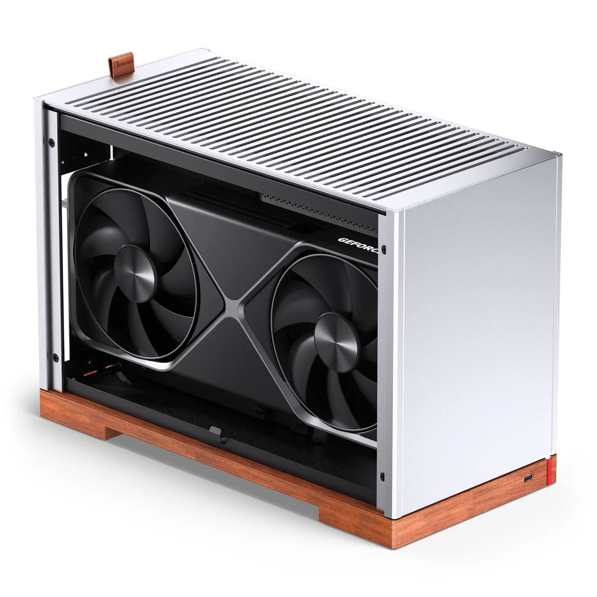 Jonsbo T9 Mini-ITX SFF Case - Silver 4