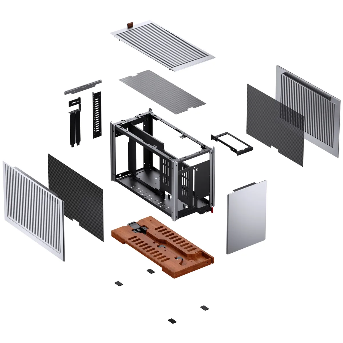 Jonsbo T9 Mini-ITX SFF Case - Silver 31