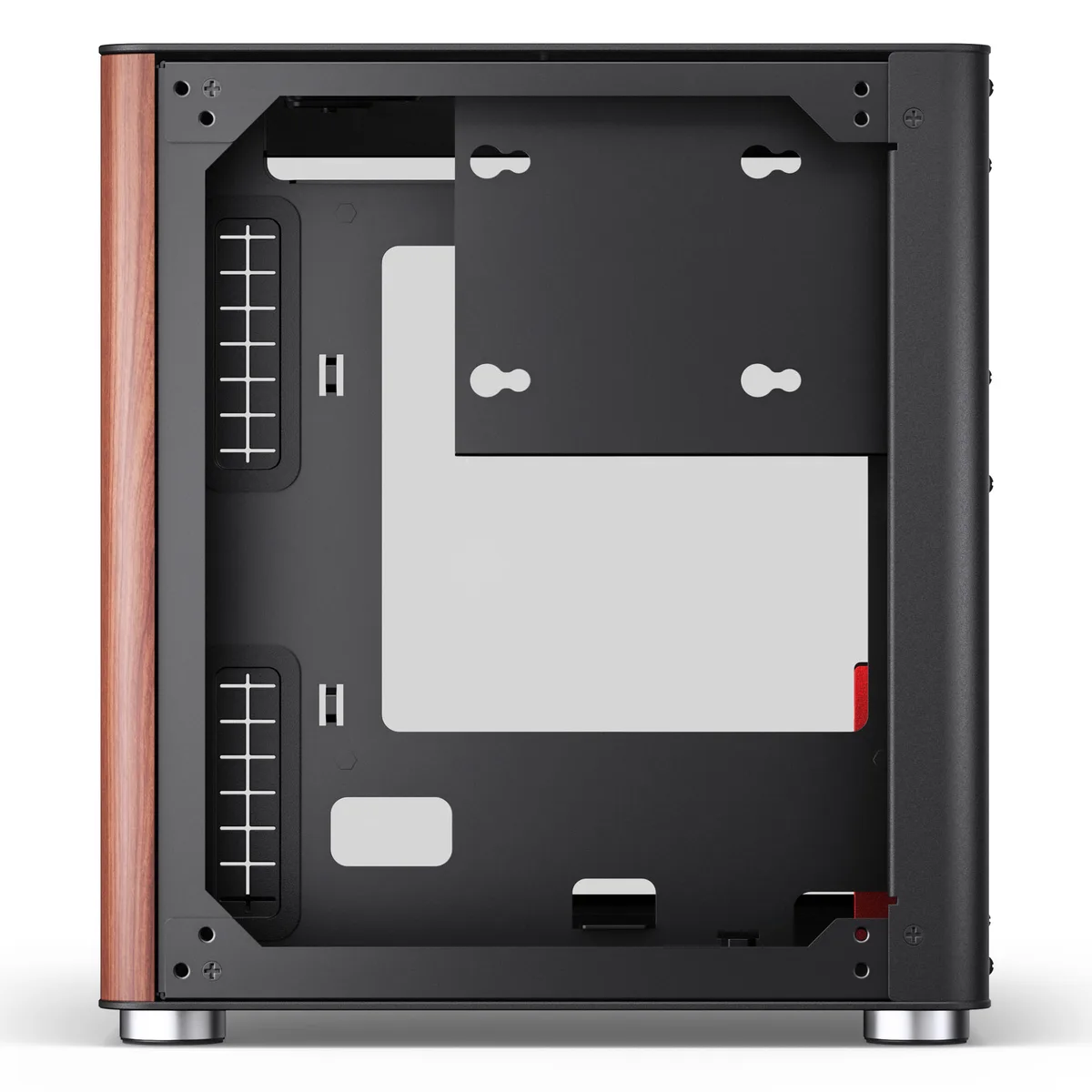 Jonsbo TK-0 Mini-ITX Case Tempered Glass - Black 9