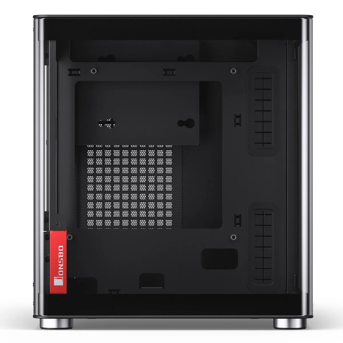 Jonsbo TK-0 Mini-ITX Case Tempered Glass - Black 10