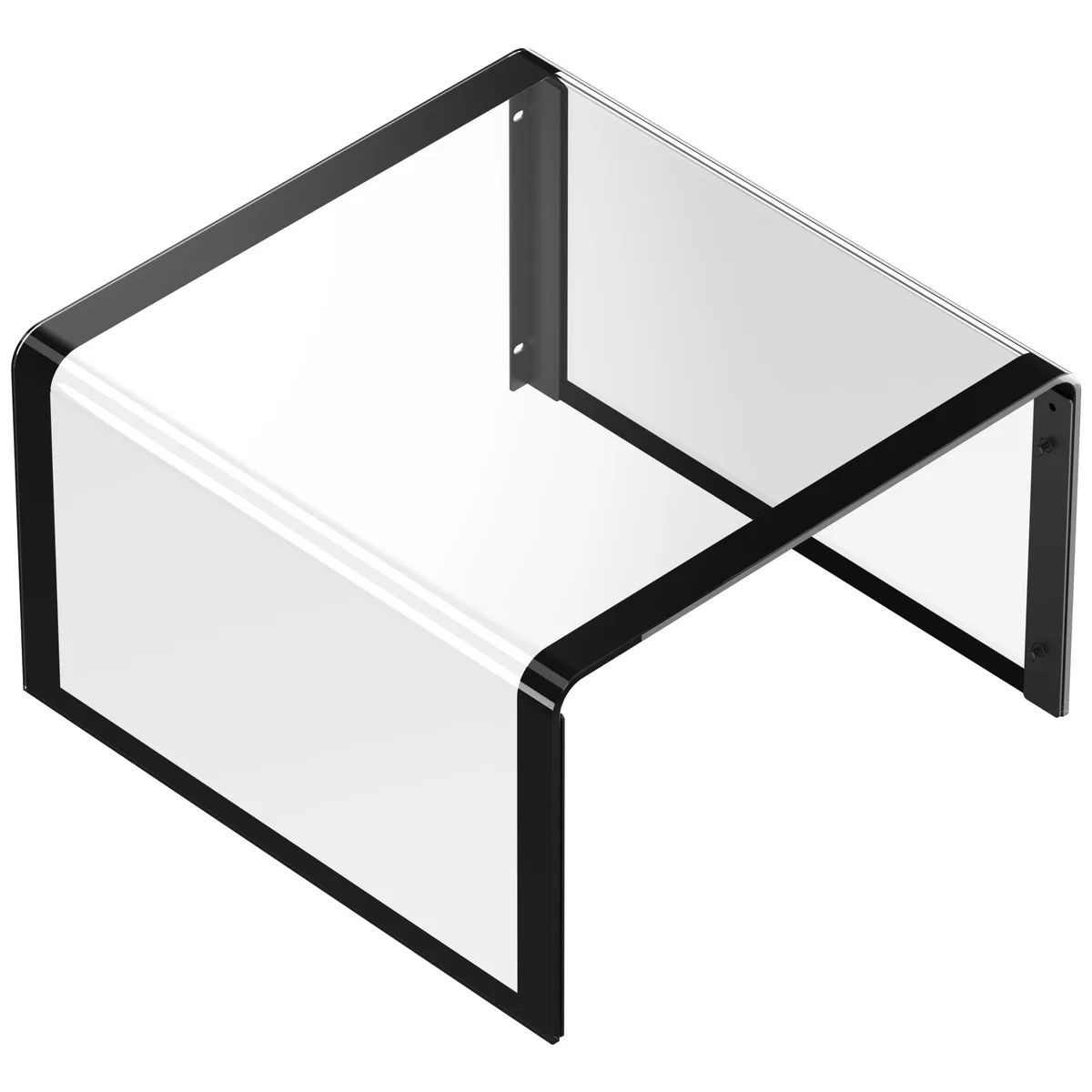 Jonsbo V12 Micro-ATX Panoramic Mini-Tower Case - Black 18