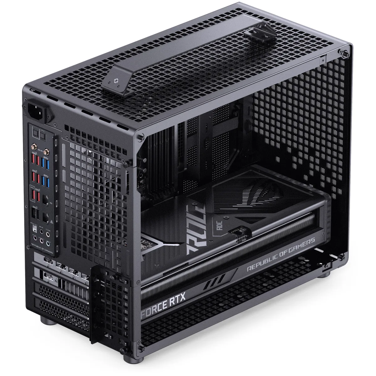Jonsplus Z20 Mesh, Mini Tower, Micro-ATX - Black 3