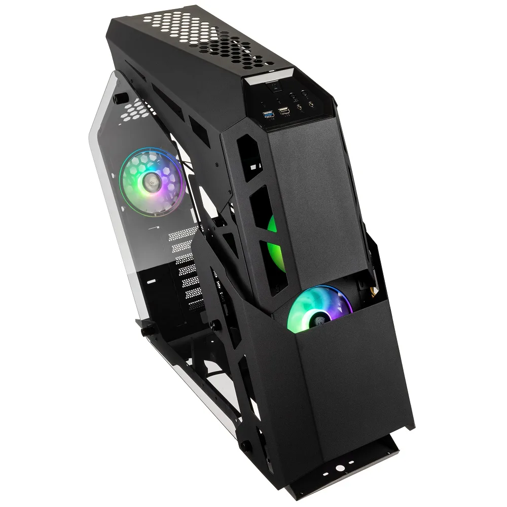 Kolink Big Chungus Shredded Edition Midi Tower ARGB Showcase - Black 2