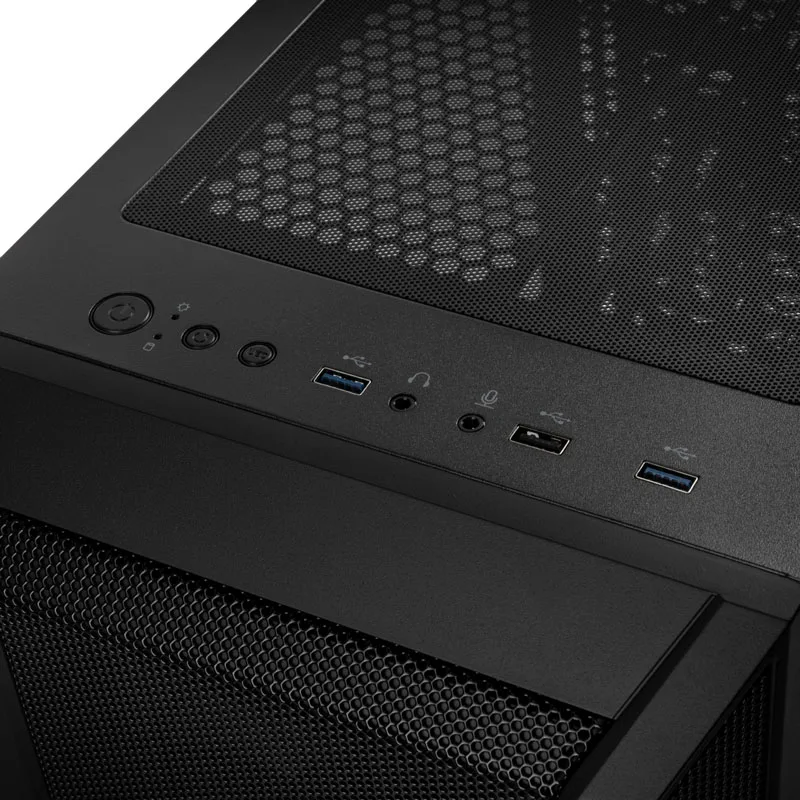 Kolink Citadel Mesh Micro-ATX Case - Black 8