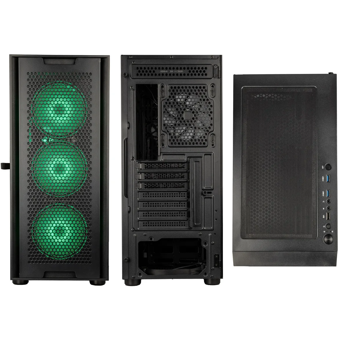 Kolink Observatory Duo ARGB Midi Tower Case - Black Window 4