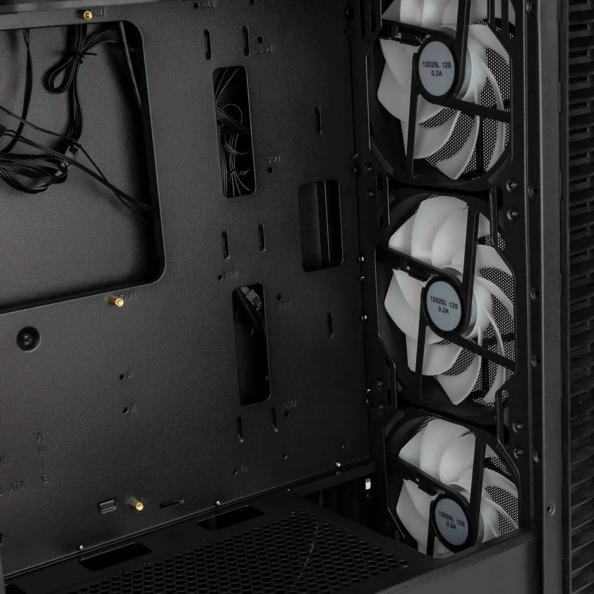 Kolink Observatory HF Mesh ARGB Midi Tower Case - Black 8