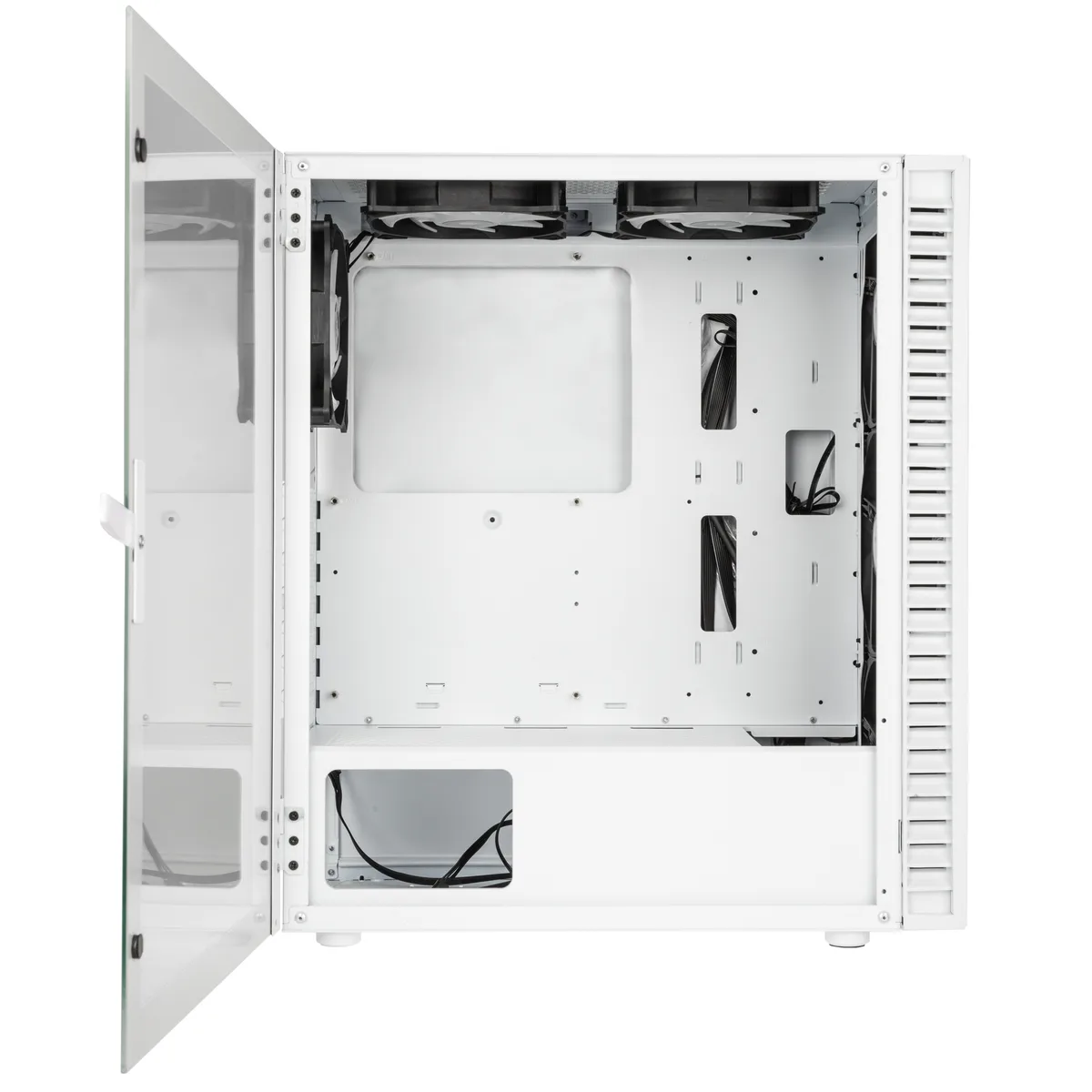 Kolink Observatory HF Mesh ARGB Midi Tower Case – White 6