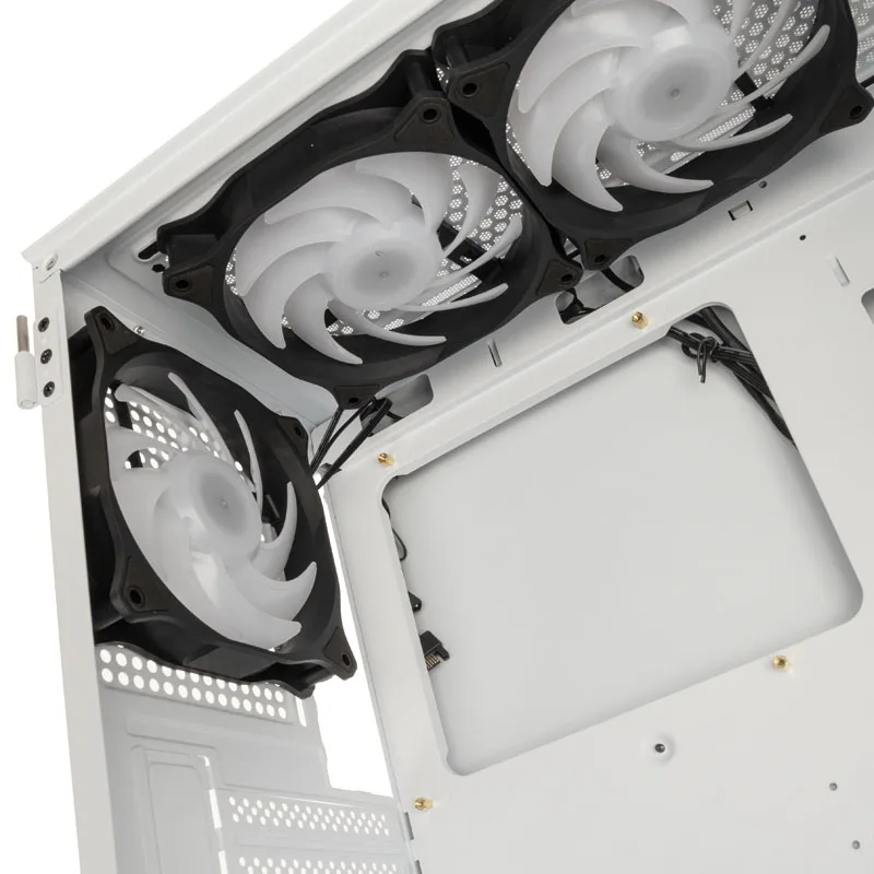 Kolink Observatory MX Glass ARGB Midi Tower Case - White 10