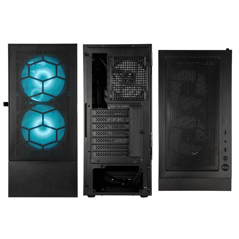Kolink Observatory MX Mesh ARGB Midi Tower Case - Black 4