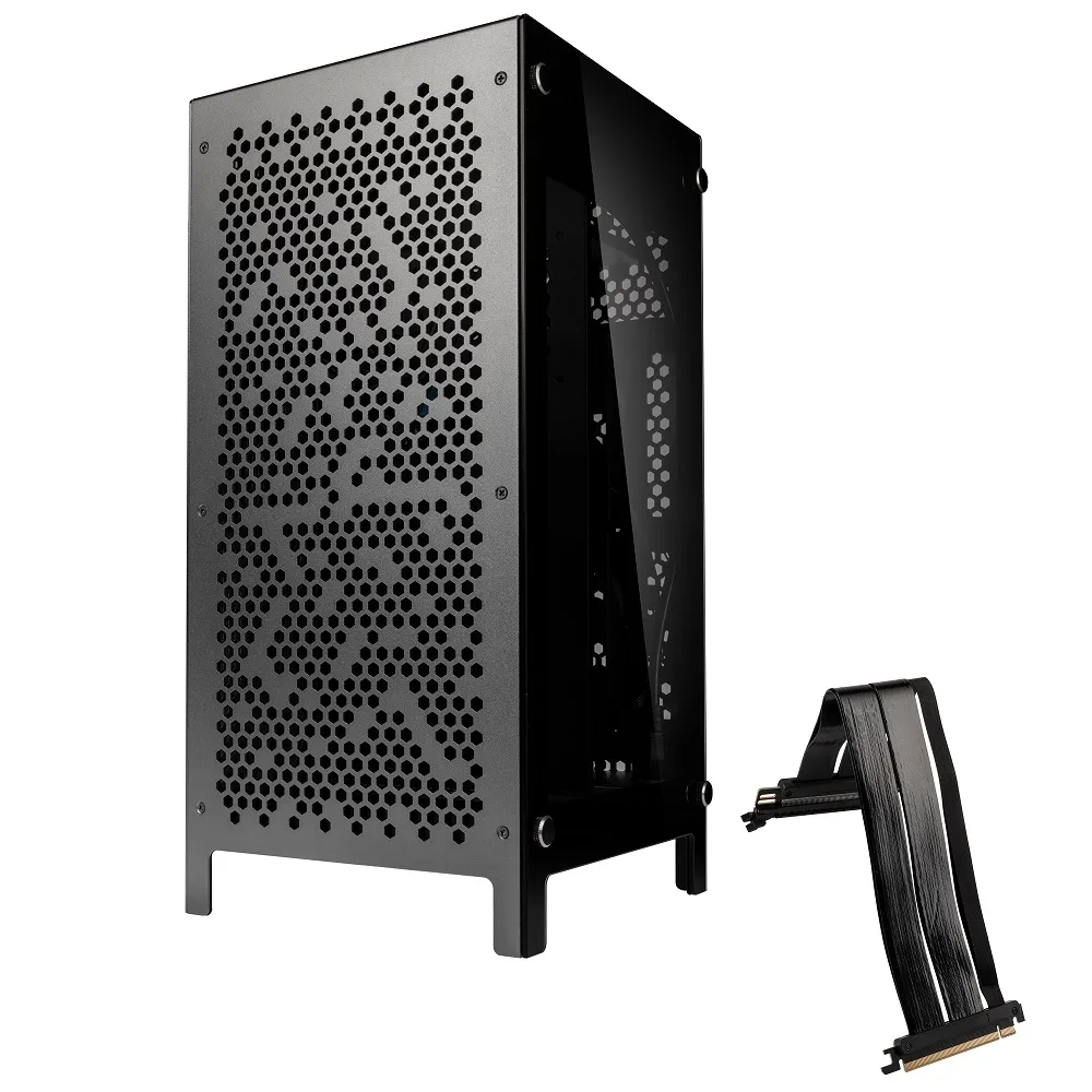 Kolink Rocket Complex Aluminium Mini-ITX Tower Case - Gunmetal Grey 2