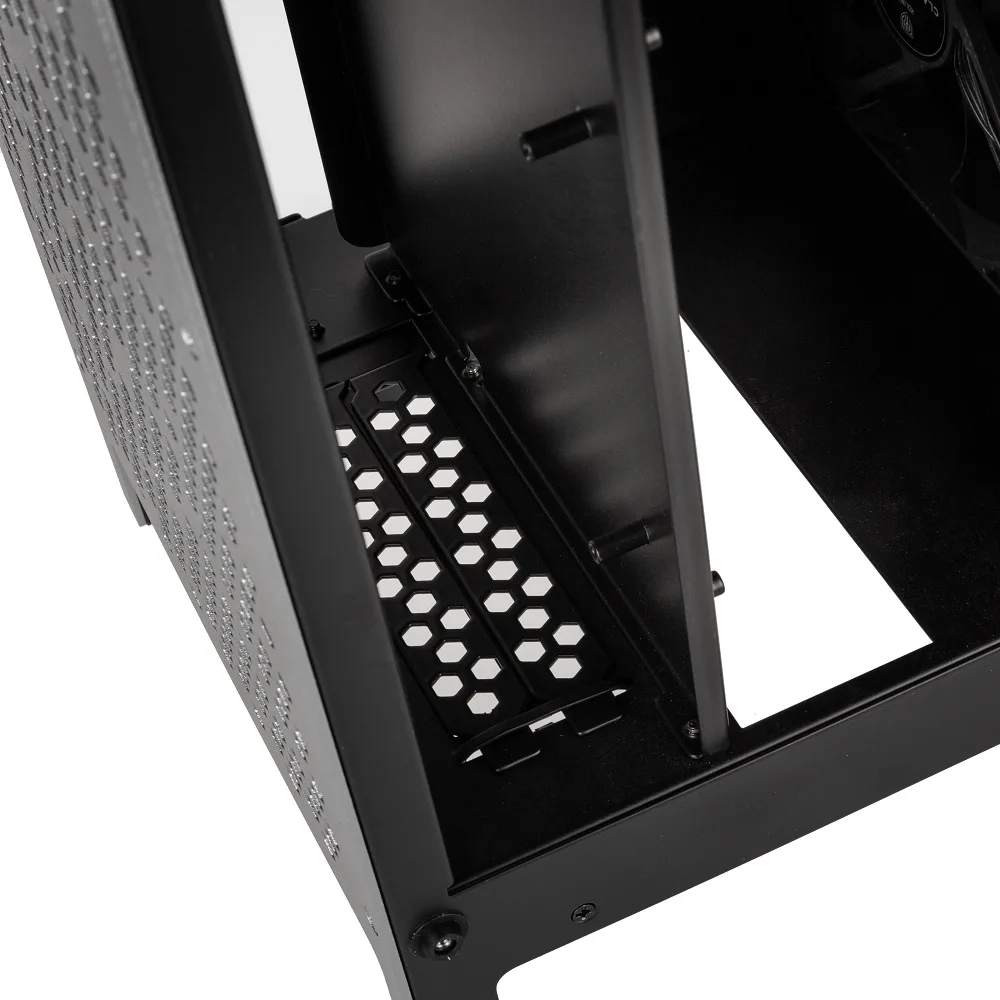 Kolink Rocket Complex Aluminium Mini-ITX Tower Case - Gunmetal Grey 11