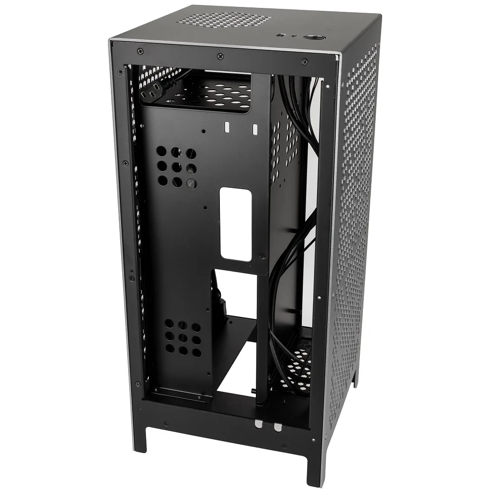 Kolink Rocket Complex Aluminium Mini-ITX Tower Case - Gunmetal Grey 8