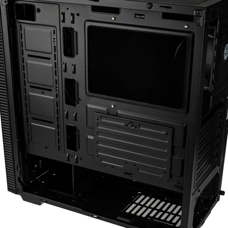 Kolink Tranquility Silent Midi Tower Case - Black Noise Dampened 5