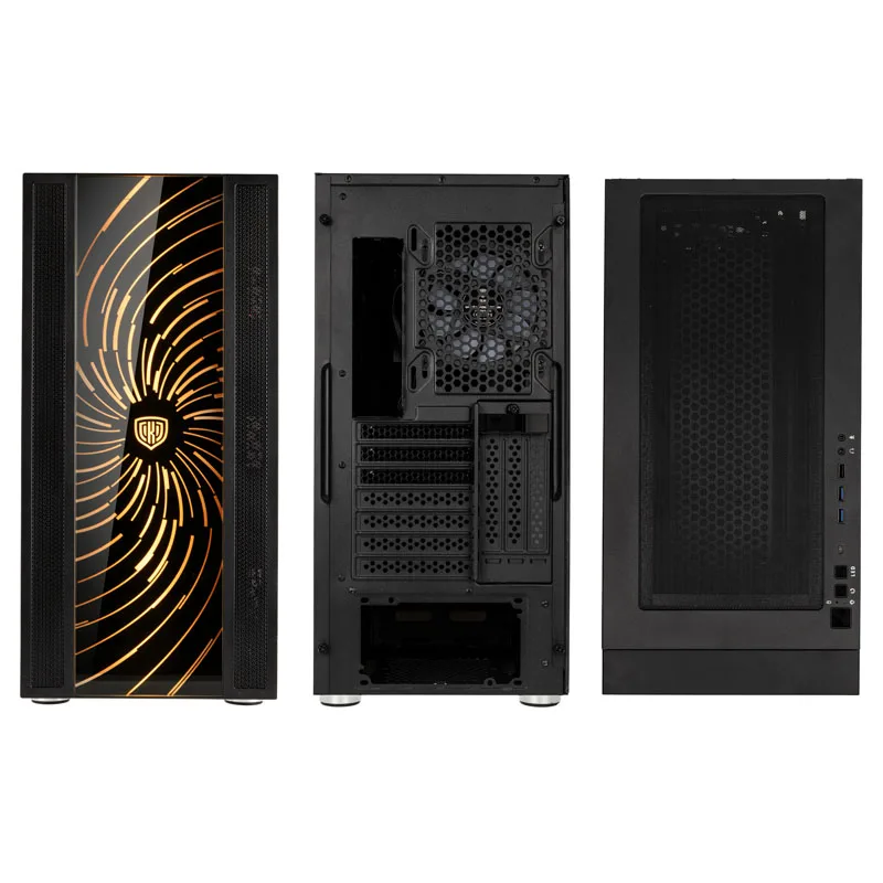 Kolink Unity Adapt ARGB Midi Tower Case - Black 4