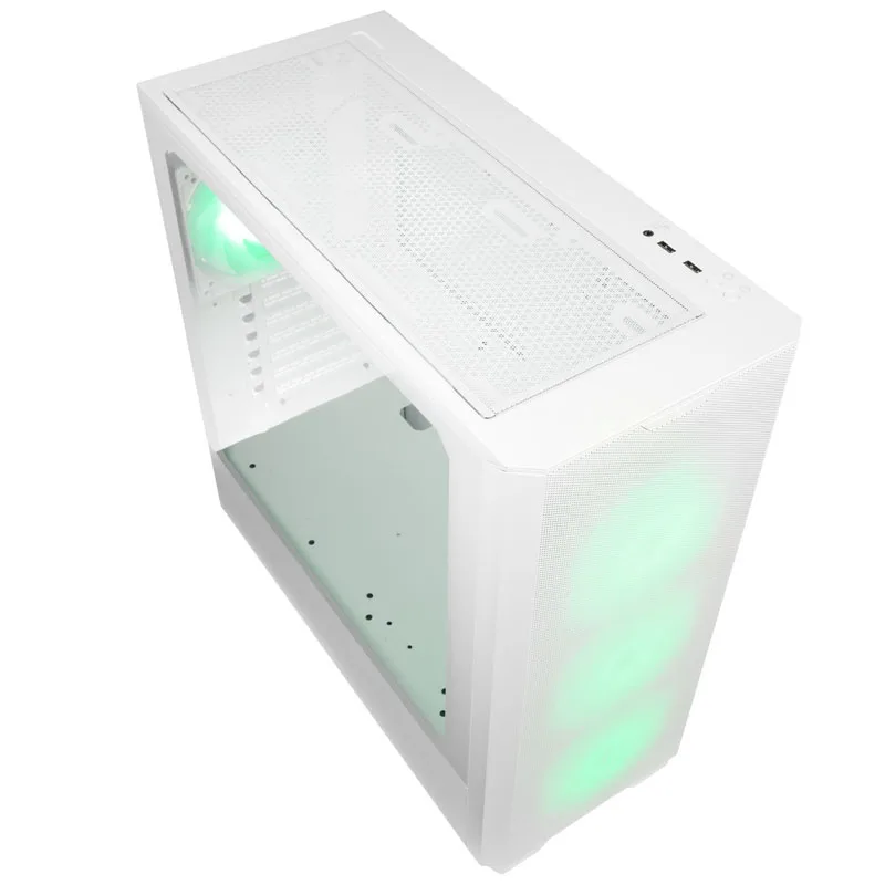 Kolink Unity Solar ARGB Mesh Midi-Tower Case - White 2