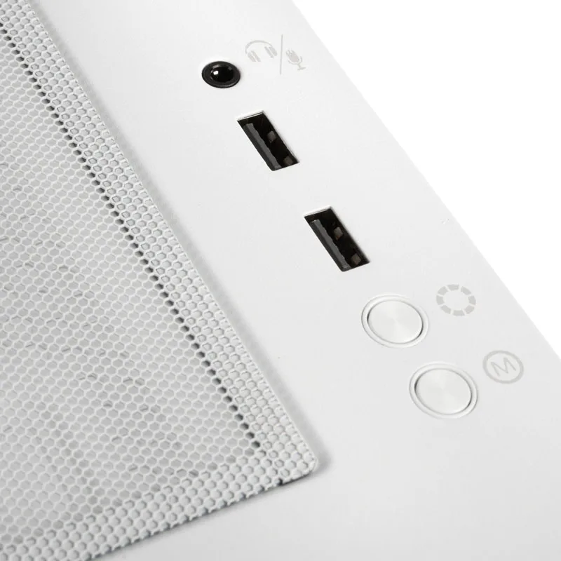 Kolink Unity Solar ARGB Mesh Midi-Tower Case - White 5