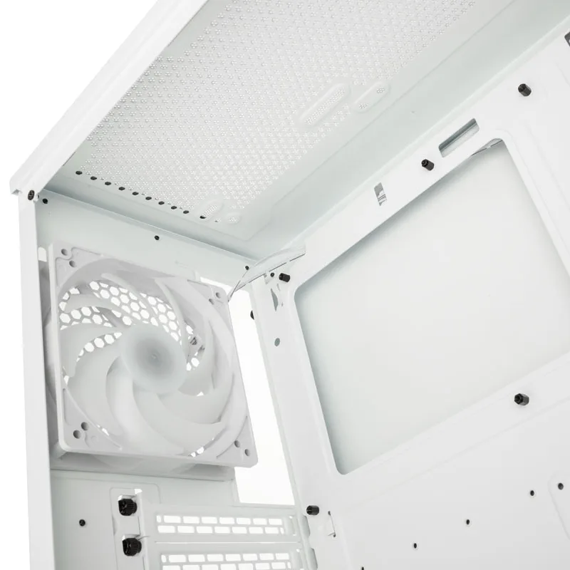 Kolink Unity Solar ARGB Mesh Midi-Tower Case - White 10