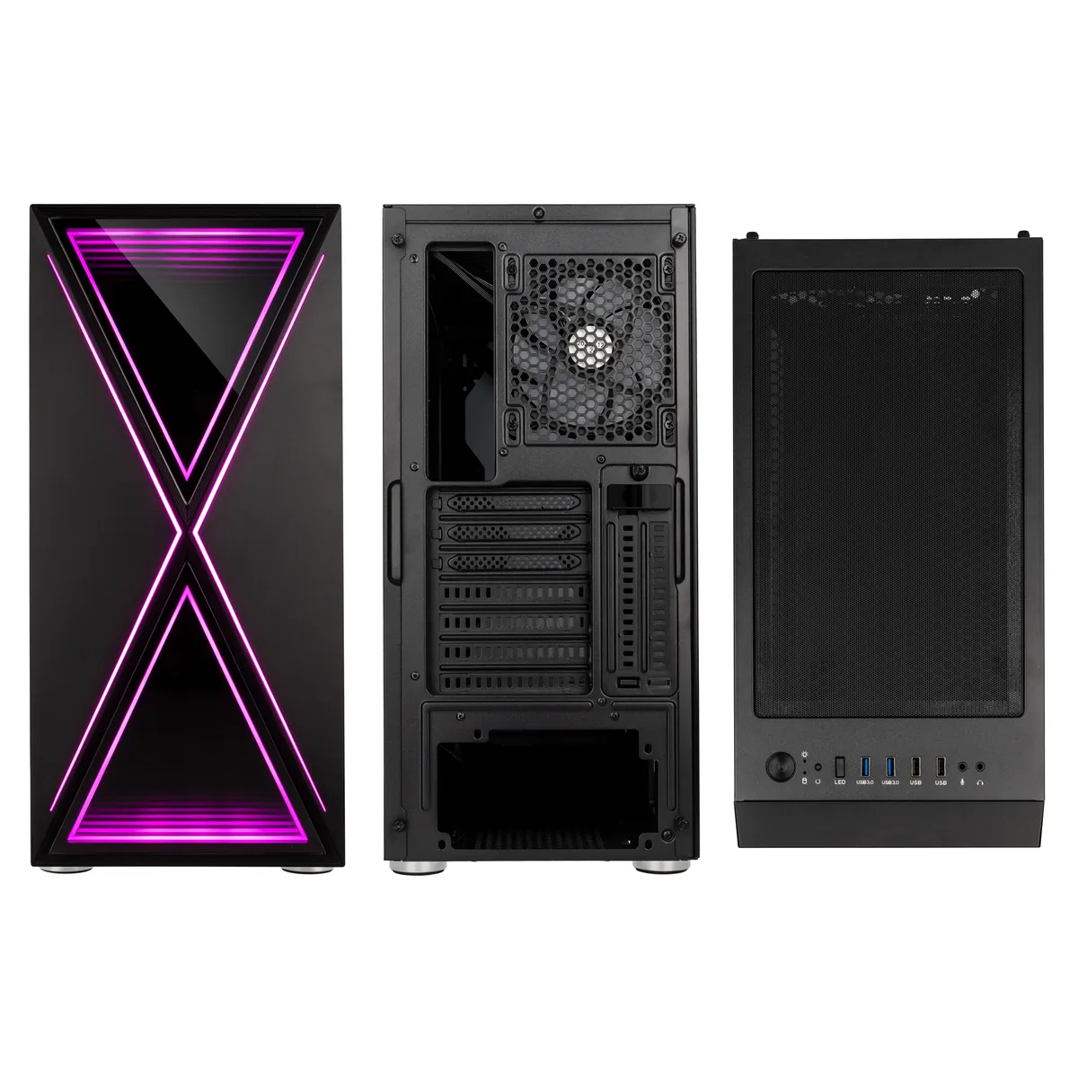 Kolink Void X ARGB Midi Tower Case - Black Window 8