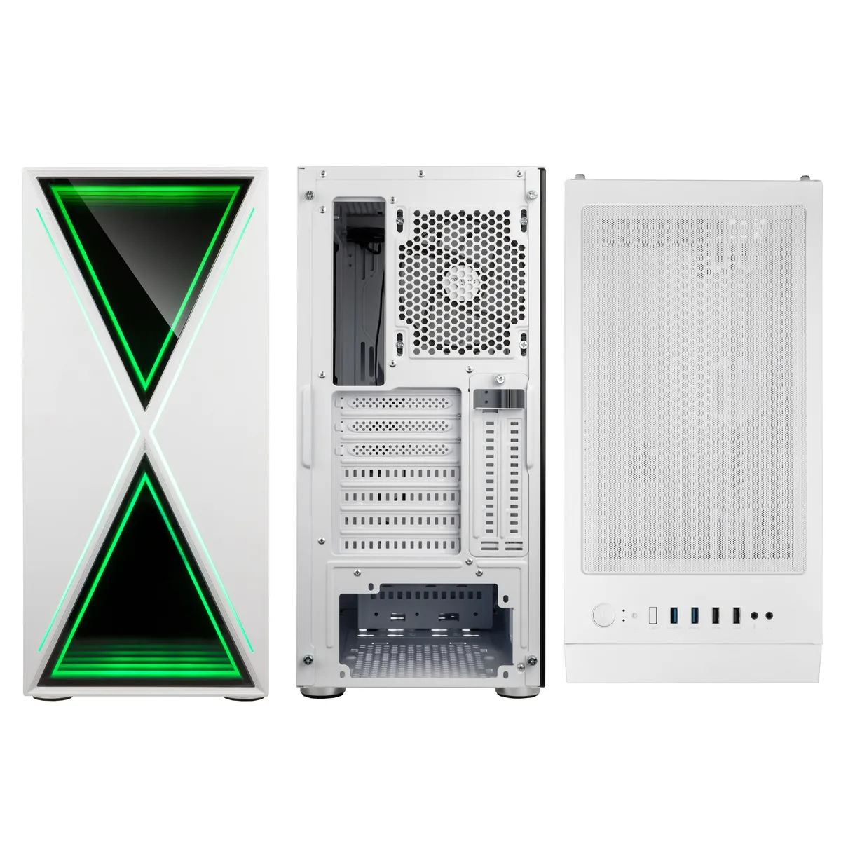 Kolink Void X ARGB Midi Tower Case - White Window 4